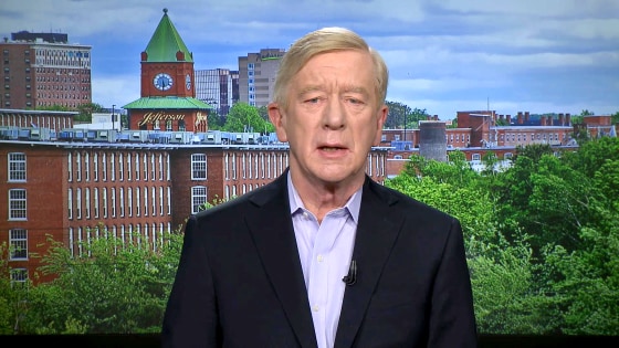 Bill Weld on MSNBC on April 16, 2019.