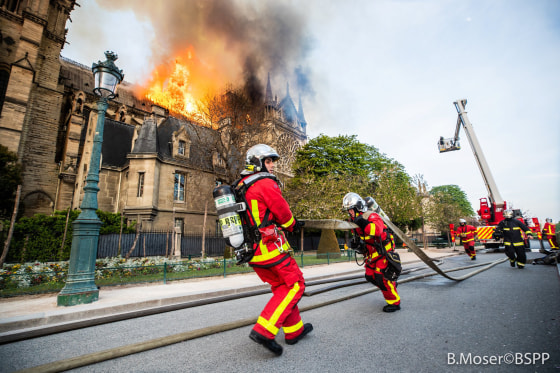 Image: Paris fire brigade