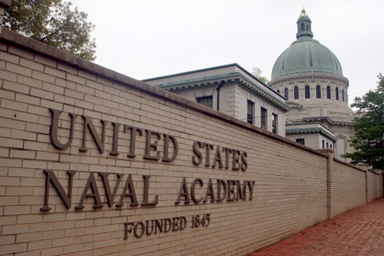 The United States Naval Academy in Annapolis, Maryland.