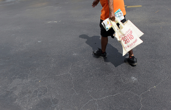 Image: Census Outreach Program Encourages People To Return Census Form