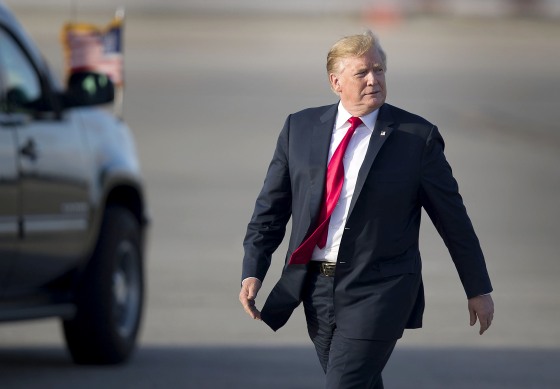 Image: President Trump Arrives In West Palm Beach For Easter Weekend At Mar-a-Lago