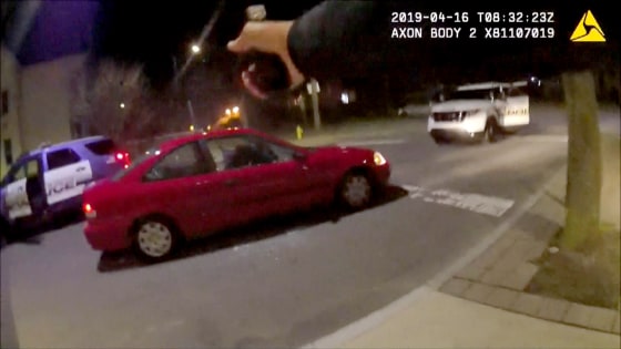 Image: Connecticut State Police released bodycam video Tuesday of a police shooting in New Haven on April 16 in which a woman was wounded.