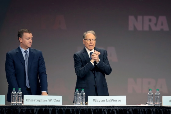 Image: Gun Enthusiasts Attend NRA Annual Meeting In Indianapolis