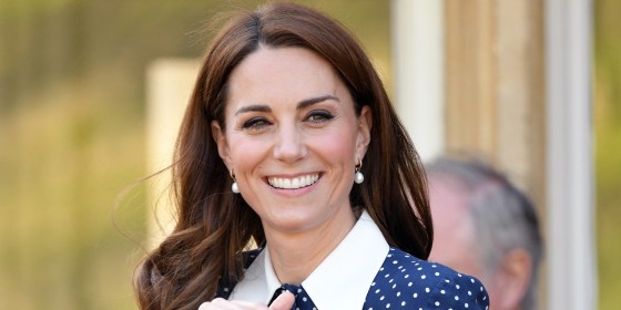 Kate Middleton channels Princess Diana with polka-dot dress