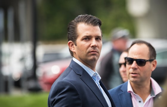 Donald Trump Jr., Eric Trump, And Golfer Jack Nicklaus Unveil New Clubhouse At Trump Golf Links