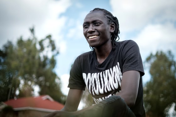 Image: Margaret Wambui, Kenya's Olympic bronze medalist, near Nairobi on May 14, 2019.