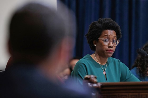 Image: Lauren Underwood, Kevin McAleenan