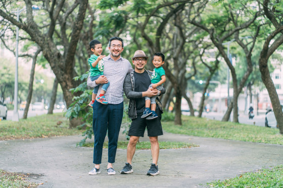 Image: Taiwan family - CAPTION AND CREDIT INFO TO COME FROM BROOKE