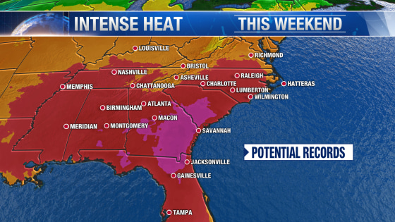 southeast heat