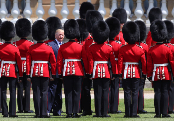 Image: U.S. President Trump's State Visit To UK - Day One