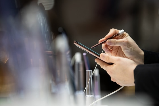 Samsung Electronic Flagship Store Ahead of Earnings Announcement