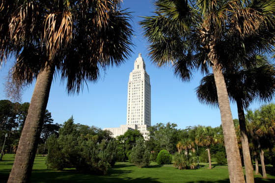 Image: The Louisiana State Capitol in Baton Rouge.