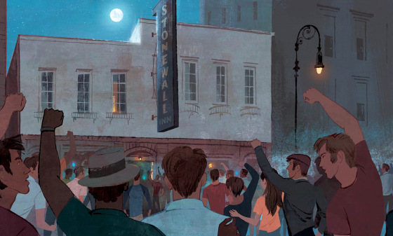 Image: \"Stonewall: A Building. An Uprising. A Revolution,\" written by Rob Sanders and illustrated by Jamey Christoph.
