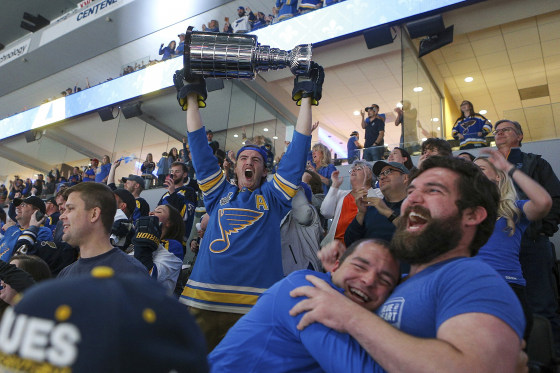 Jubilant St. Louis Celebrates After Blues Win First NHL Title In Team ...