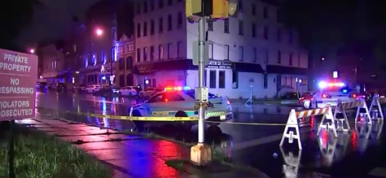 A shooting outside a downtown Allentown, Pennsylvania, nightclub left multiple people hurt early Thursday.