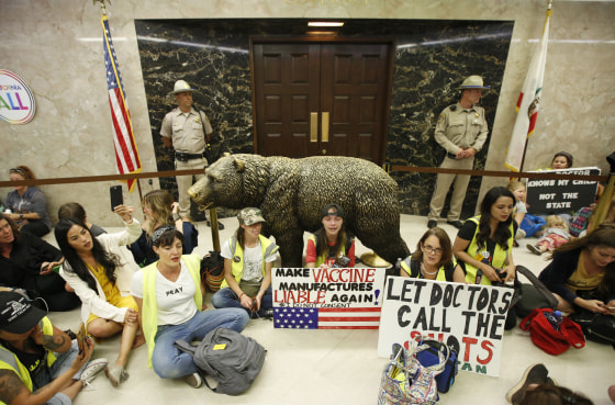 Vaccine-exemption restrictions backed by California Assembly 