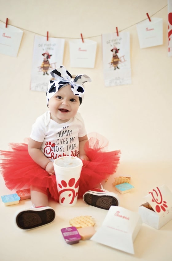 Chick fil a baby outfit clearance