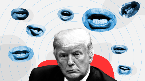 Candidates talk about President Trump.