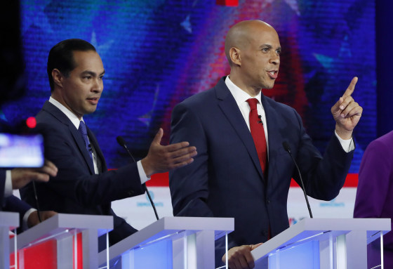 Image: Candidates participate in the first U.S. 2020 presidential election Democratic candidates debate in Miami, Florida, U.S.