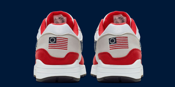 Nike removes flag shoes hotsell