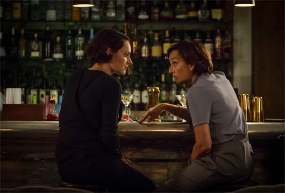 Image: Phoebe Waller-Bridge and Kristin Scott Thomas