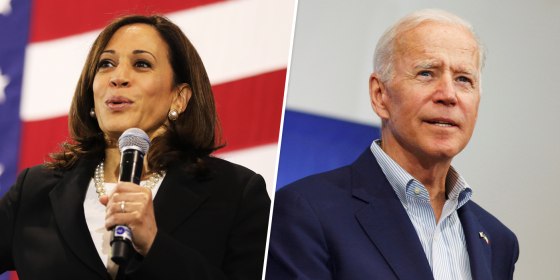 Image: Kamala Harris and Joe Biden