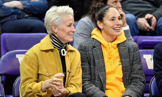 Image: Sue Bird and Megan Rapinoe