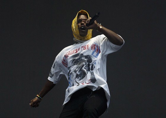 Image: Rapper A$AP Rocky performs onstage during Breakout Festival 2019 at PNE Amphitheatre