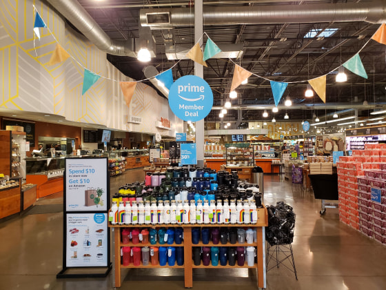 Whole Foods Market and  Stores offer Spend $10, Get $10 Prime Day  savings