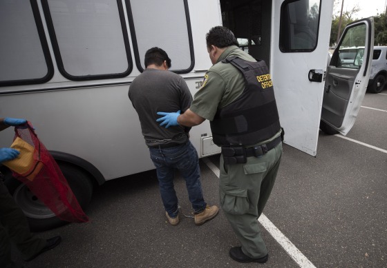 Image: ICE raid