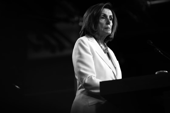 Image: Speaker of House Nancy Pelosi during a press conference at the Capitol on July 11, 2019.