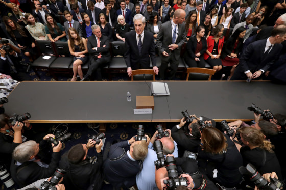Image: Mueller Testifies On Investigation Into Election Interference Before House Committees