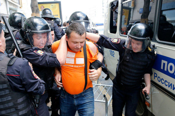 Image: Moscow protest