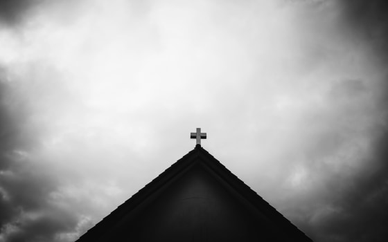 Image: cross on the church roof