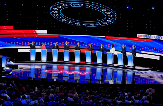 Image: Democratic Presidential Debate