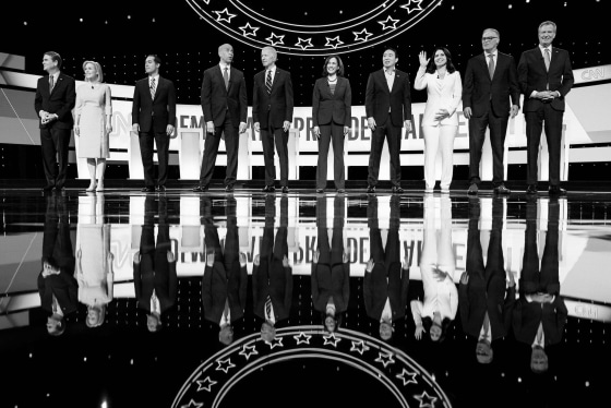 Image: US-VOTE-2020-DEMOCRATS-DEBATE