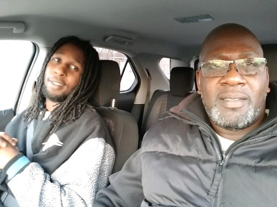 Thomas McNichols, Jr., left, and Thomas McNichols, Sr.