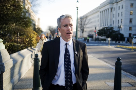 Image: Rep. Joe Walsh, R-Ill., walks to the Capitol in 2011.