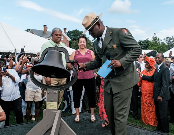 Image: Thousands of people participate in a Day of Healing and Nationwide Bell Ringing Ceremony across America.