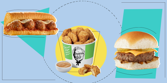 Image: Meatless products