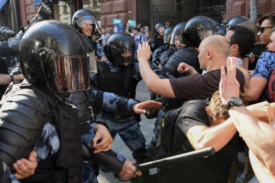 Image: FILES-RUSSIA-OPPOSITION-ARREST-DEMO
