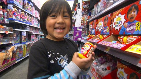 Hit YouTube channel Ryan ToysReview accused of deceiving kids into watching sponsored content