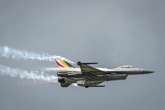 Image: Belgian F16 fighter