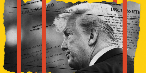 Image: President Donald Trump released the text of his phone call with the Ukranian president on Wednesday.