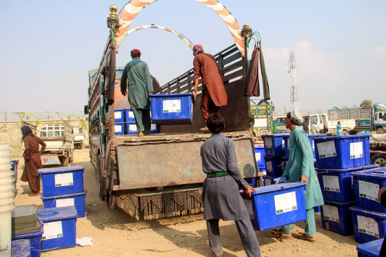 Image: Afghan elections