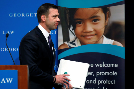 Image: Acting DHS Secretary Kevin McAleenan attends the Migration Policy Institute annual Immigration Law and Policy Conference
