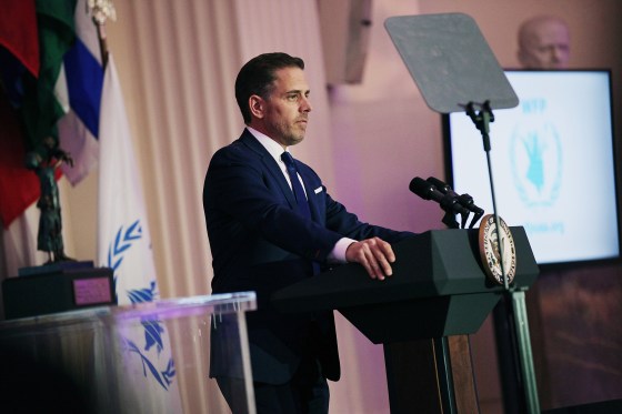 World Food Program USA Board Chairman Hunter Biden speaks in Washington in 2016.