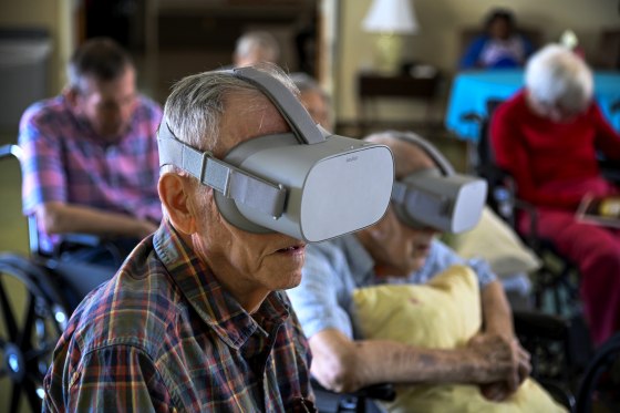 How virtual reality is helping seniors breathe new life into old memories
