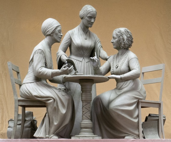 Women to take their place among New York's all-male lineup of statues ...