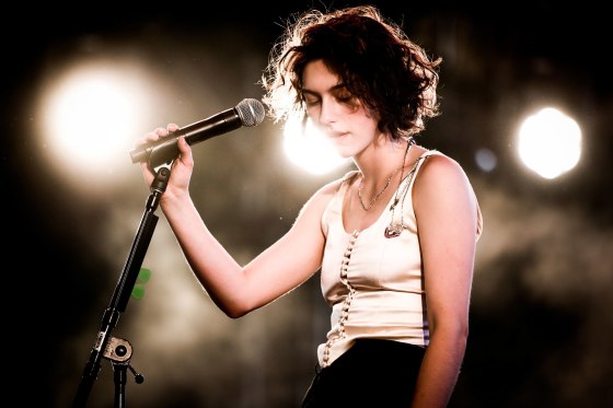 Image: King Princess performs at Mojave Tent during the 2019 Coachella Valley Music And Arts Festival